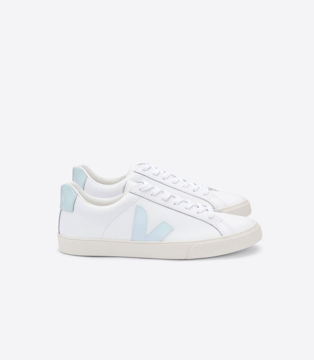 Tenis Veja Mujer - Esplar Cuero - Blancos - 317RTKFLC